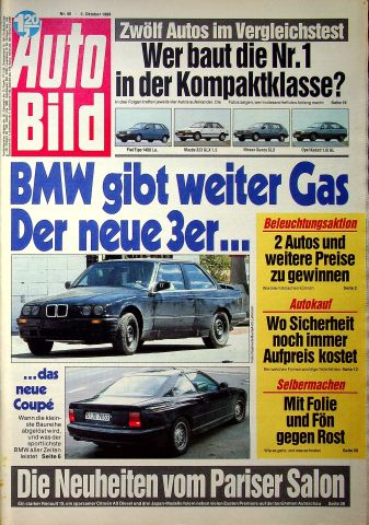 Deckblatt Auto Bild (40/1988)